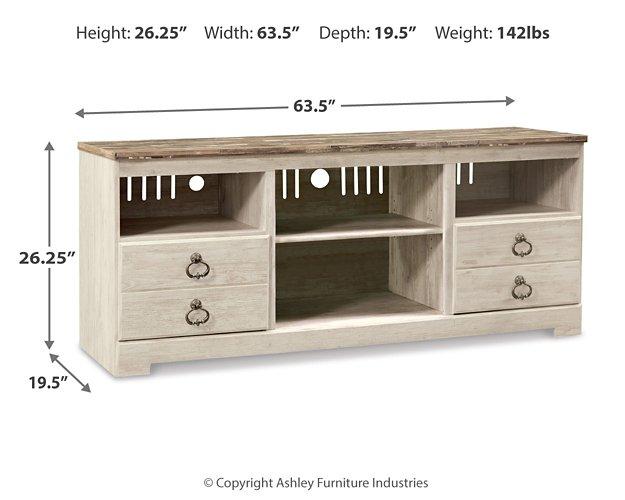 Willowton 4-Piece Entertainment Center