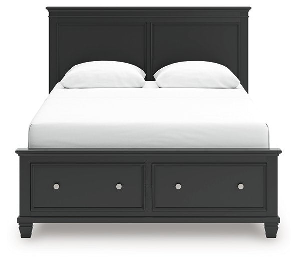 Lanolee Panel Storage Bed