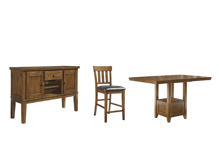 Ralene 8-Piece Counter Height Dining Package