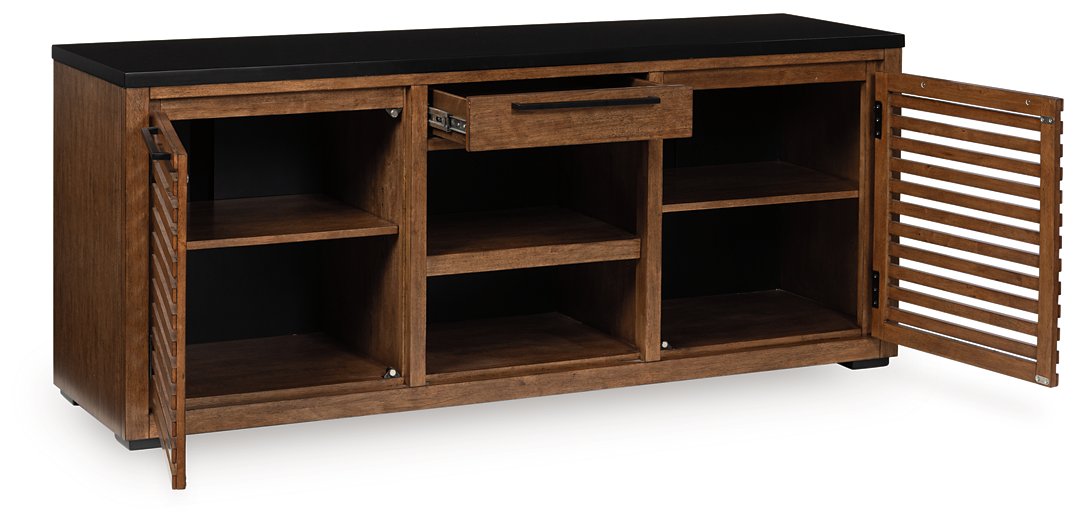 Kallari Credenza with Desk Return