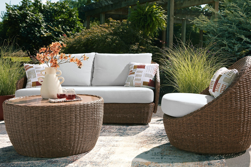 Double Point Outdoor Seating Set