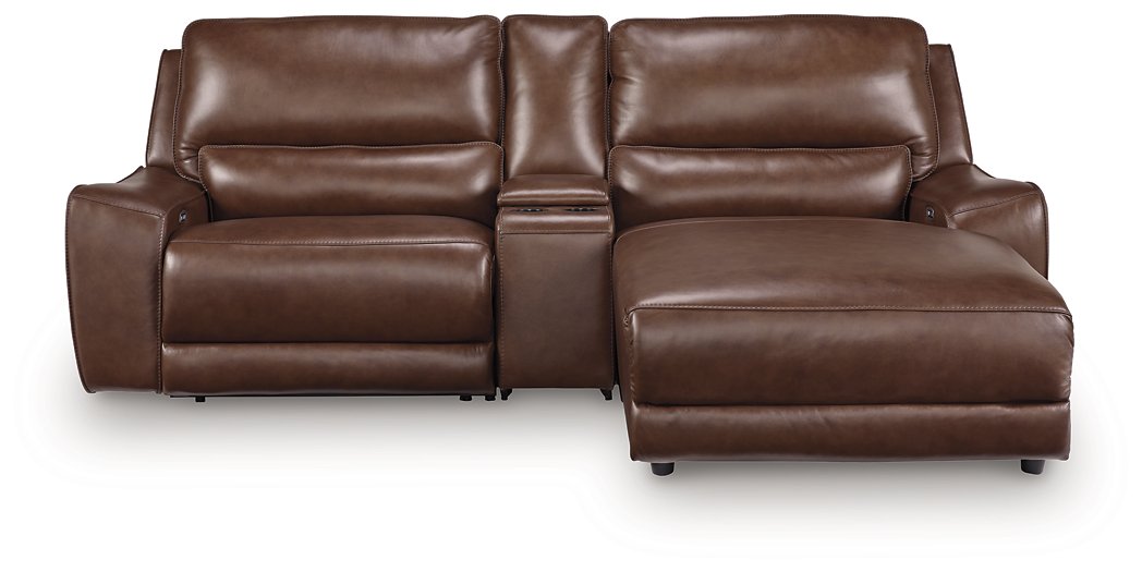 DeepWakes Power Reclining Sectional with Chaise